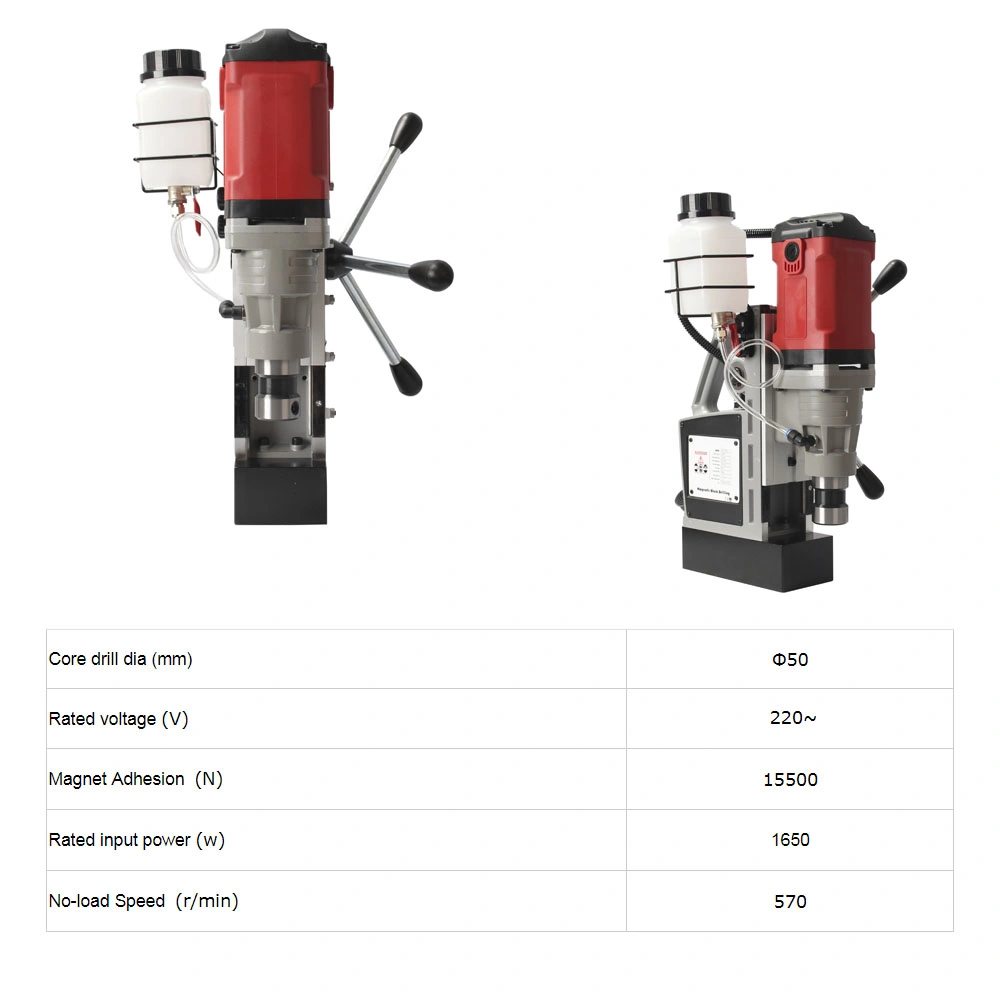 Magnetic Core Drilling &amp; Tapping Machine with Water Mr-3500