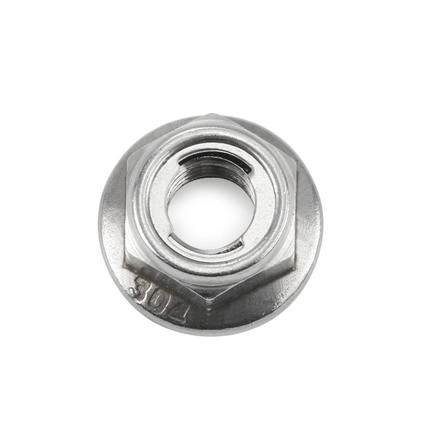 Customized Packing Hexagon Head Logo Size Spare Parts Nut DIN6923