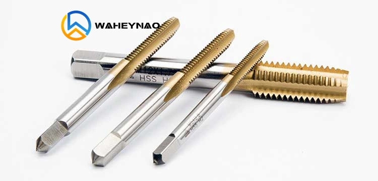 HSS 6542 HSS-E Cobalt Thread Tap Manufacturers Spiral Point Flute/Groove Machine Taps DIN371/DIN376 Tin Coated