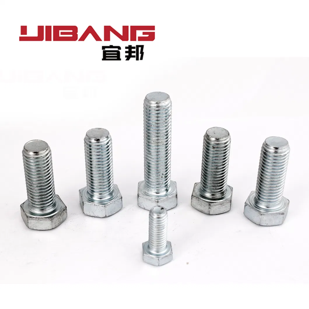 China Manufacturer Direct Sales Size Custom DIN933 Super Corrosion Resistant 316 Stainless Steel Hexagon Head Bolts and Nuts