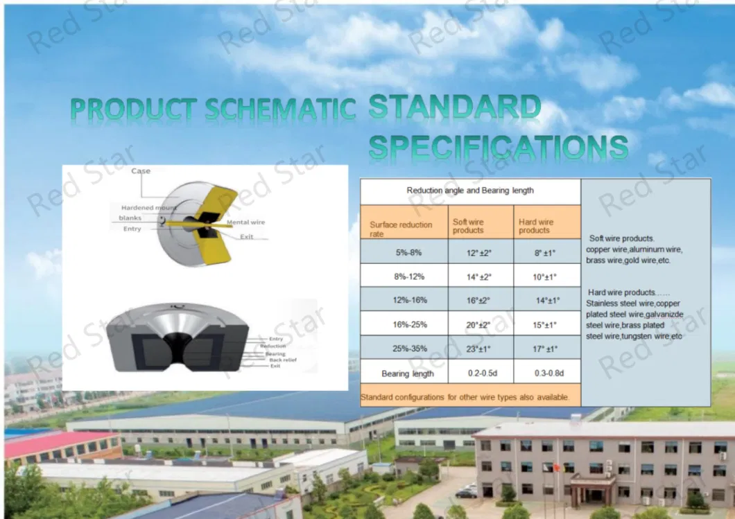 High Quality Solid PCD Polycrystalline Wire Drawing Dies