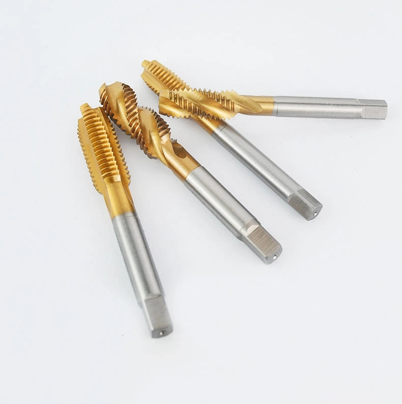 HSS Material M33 Coated Machine Tools Stainless Steel Spiral Point Screw Tap