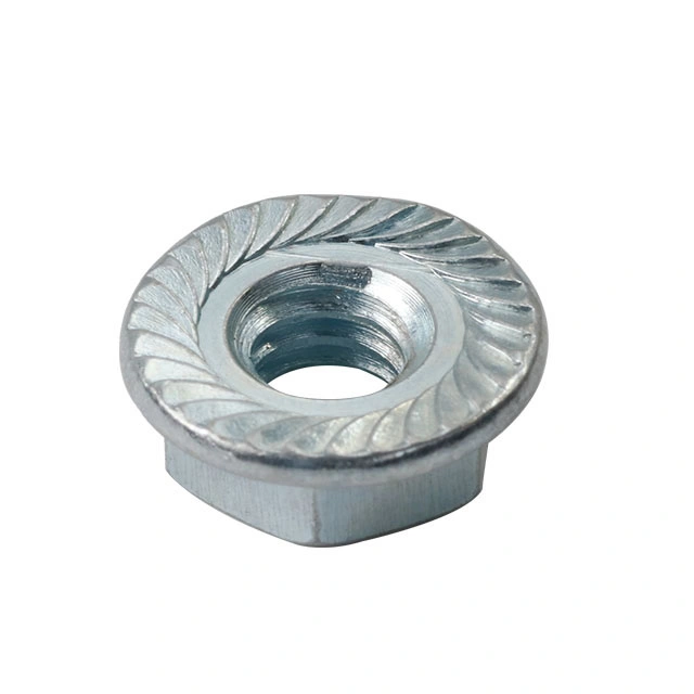 Customized Packing Hexagon Head Logo Size Spare Parts Nut DIN6923