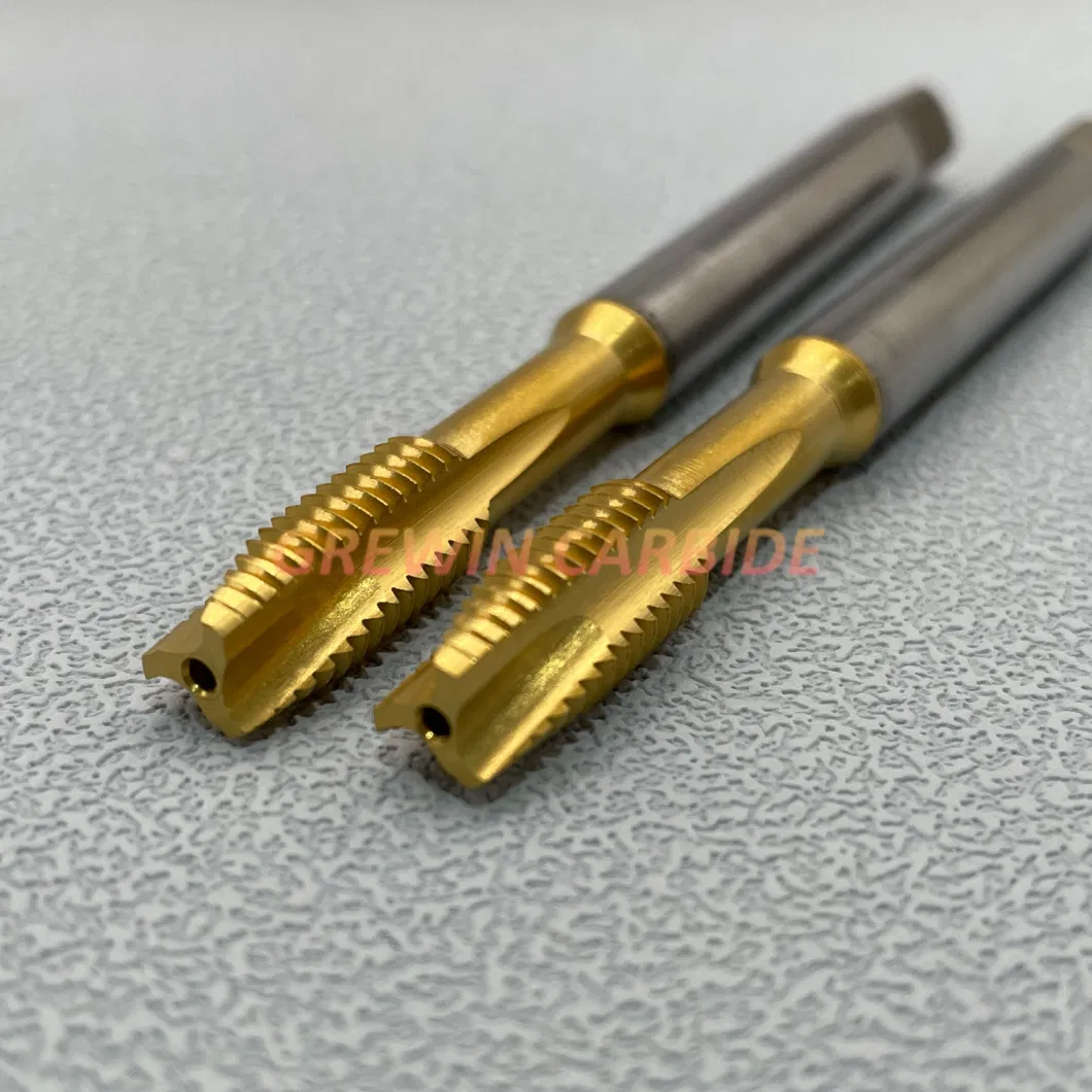 Gw-Straight Tap High Speed Steel Tap and Die Set M6 M8 M10 M12 Hsse-Pm Thread Machine Taps for Very Wear-Resistant Through Holes