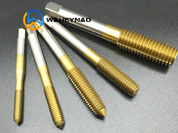 Waheynao High-Speed Steel Machine Roll Form Thread Metal Taps Titanium Tapping Tool M1-M12