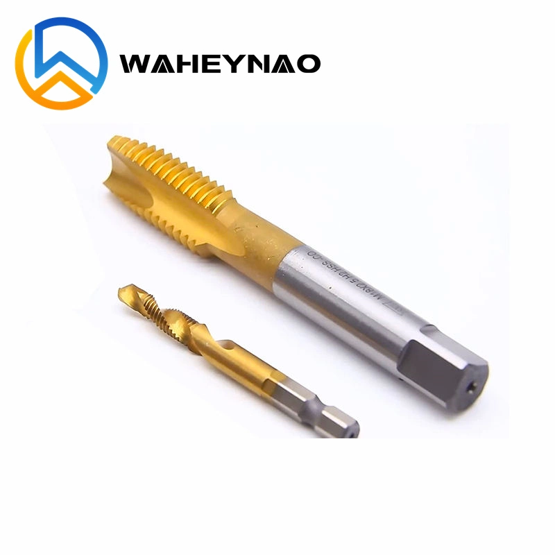 Waheynao Coated Metric HSS Machine Spiral Screw Pointed Taps Tapping Thread Forming Tap