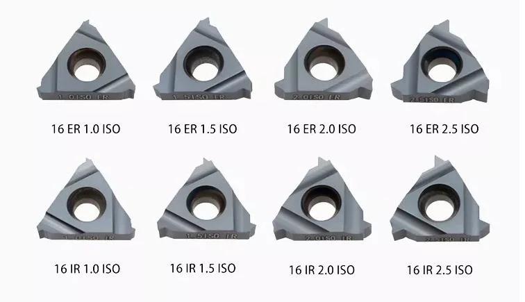 Obt Ungsten Carbide CNC External Internal Threading Turning Inserts Thread Cutting Tools 16er 16IR 22er 22IR 16er AG55 16irag55 16erag60 16IR AG60