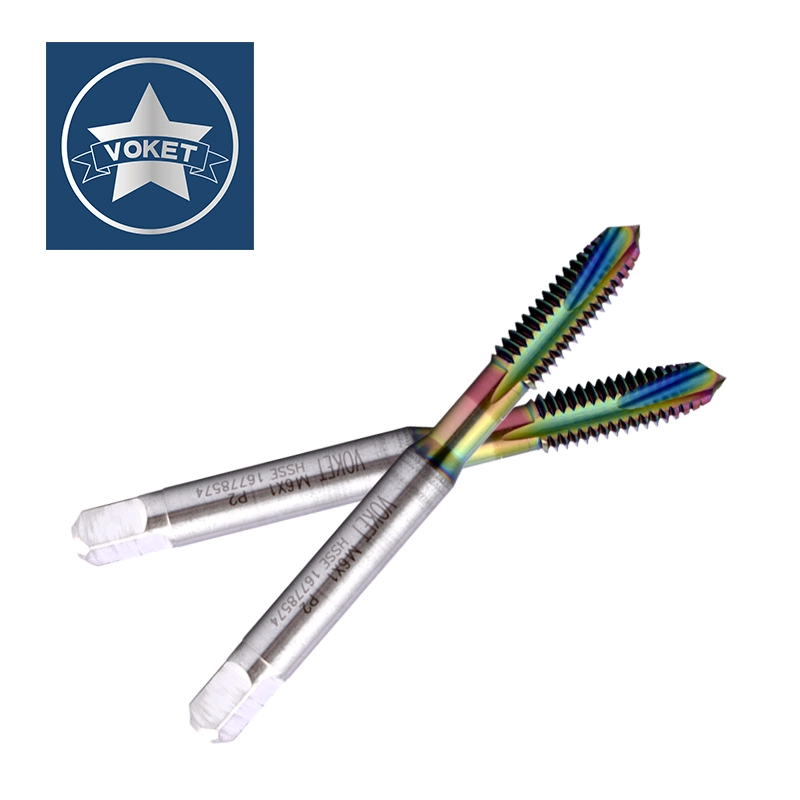 Hsse Metric Spiral Pointed Tap M1.4 M1.6 M1.8 M2 M2.2 M2.5 M3 M3.5 M4 M5 M6 M7 M8 M10 Machine Screw Fine Thread Taps