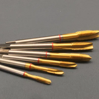  Grewin-Wholesale DIN371/DIN376 HSSE/HSSE-PM máquina de acanaladura espiral de rosca M5*0,8 máquina de palmadas Estañado
