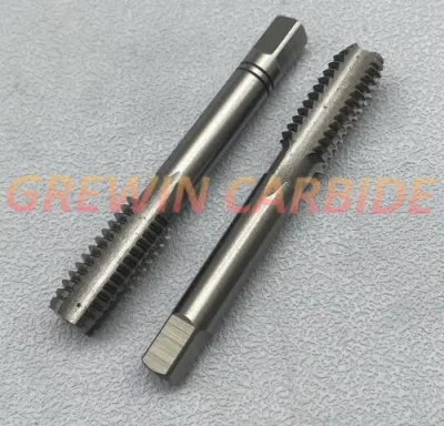 Grewin Herramientas de carburo de tungsteno de alta calidad HSS machos de mano BSW Estándar 7/16 HSS M2 3pcs/juego