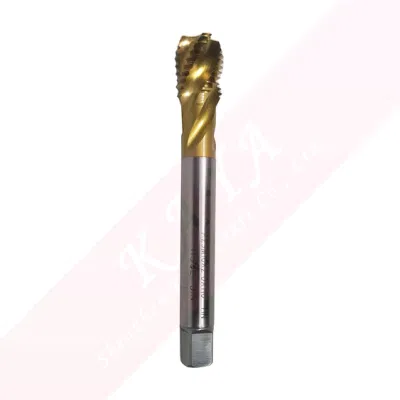 Machos de roscar de acanaladura espiral HSSE para acero inoxidable A29 M16*2,0*110 estaño