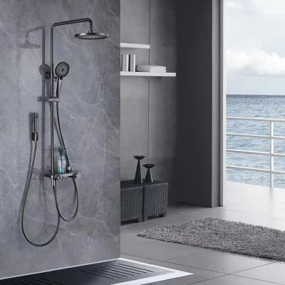 El cuarto de baño ducha Sanitaryware de acero inoxidable con grifo