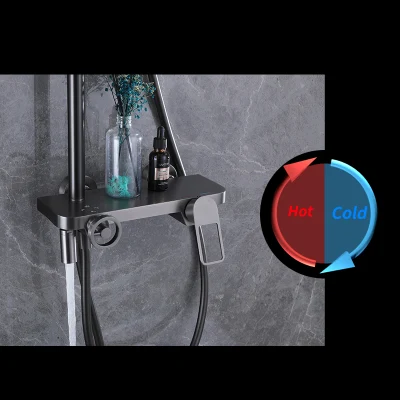 El cuarto de baño ducha Sanitaryware de acero inoxidable con grifo