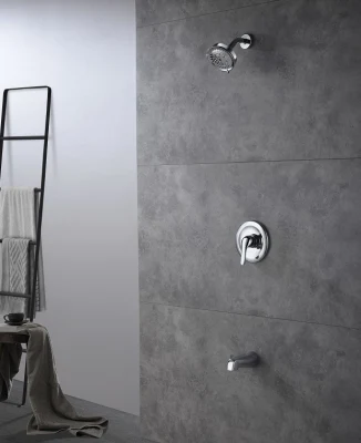  Válvula de compensación de presión Landonbath Watersense Upc 3 modos de pulverización filtra baño ducha grifo Set