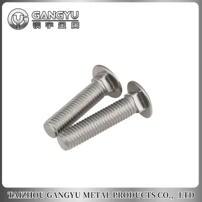  Tornillos de fijación directa de fábrica perno hexagonal y tuerca de acero inoxidable DIN933 Tamaño estándar