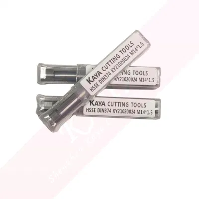 HSSE máquina de grifo de extrusión de titanio grifo bañado DIN374 M14*1,5