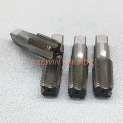 Grewin-Precio mayorista para tornillo de rosca de tubo HSS NPT Machos de roscar machos de roscar 1/16 1/8 1/4 3/8 1/2 3/4 1 2 3 4 pulgadas Tamaño estándar