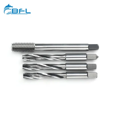 Bfl espiral de aleación de tungsteno flauta grifos Grifería punto roscar