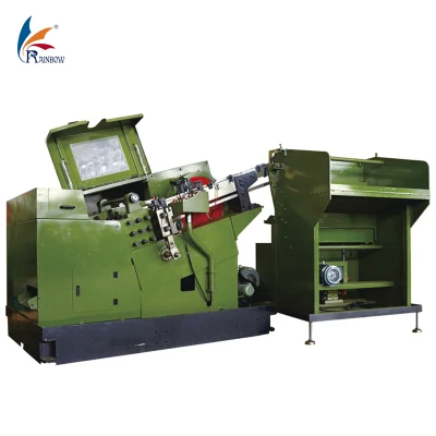 Máquina de hacer las tuercas y tornillos de rosca de Dibujo automático de la máquina laminadora