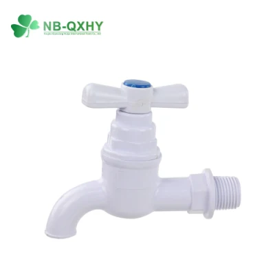 China el grifo de plástico de PVC de color personalizado PP los grifos de agua grifos roscado manual ABS