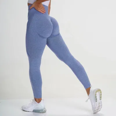 Pantalones de yoga sin costuras que repelen la humedad
