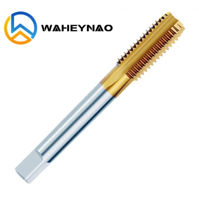  HSS 6542 HSS-E rosca de cobalto Tap Fabricantes de punta espiral acanalada/ranura Machos de roscar DIN371/DIN376 estañado
