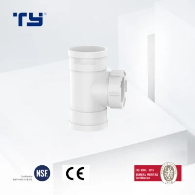 Tapón de PVC-U drenaje plástico tubos de desagüe con Estándar GB/T 5836,1 con Lección Sam-UK Tianyan OEM