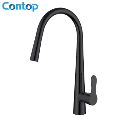 Best Seller grifo mezclador sanitarias grifo cocina latón con un gran tubo de descarga