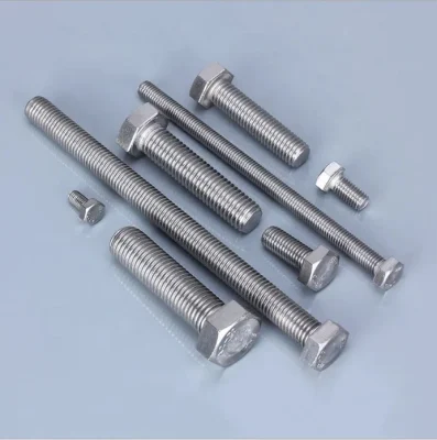 Buena calidad de alta potencia 10mm de acero inoxidable Tornillo y tuerca hexagonal Set
