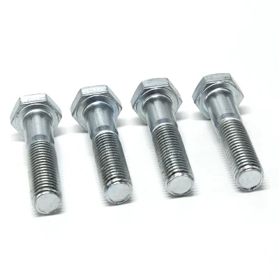 Imperial de grado 5 a 16x30 mm Fine Pitch Enroscar la tuerca de zinc galvanizado en caliente DIN931 Conjunto de tornillo hex.