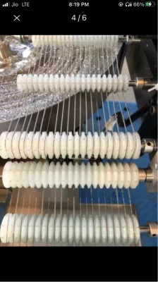  Cuentas de vidrio máquina de cuerda para máquina de bordado Cuentas de hilo Máquina de fabricación de roscas
