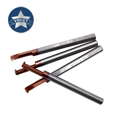 60° CNC Mir orificio pequeño hilo de tungsteno de carburo de máquina de mecanizado torno aburrido de acero de enhebrado de girar la herramienta 1.4 1.9 2.4 2.9