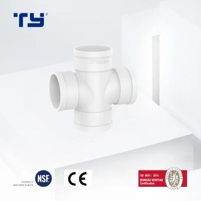 Tapón de PVC-U drenaje plástico tubos de desagüe con Estándar GB/T 5836,1 con Lección Sam-UK Tianyan OEM
