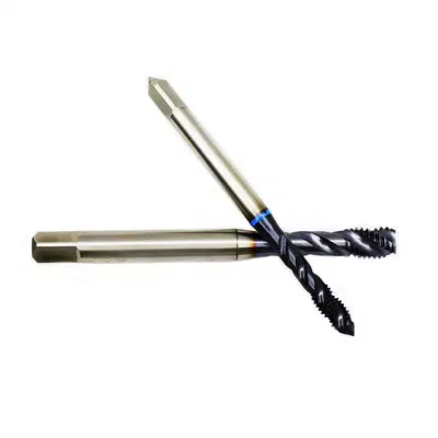 DIN371 M3-M10 machos de roscar de acanaladura en espiral machos de máquina métricos con TiCN Revestido