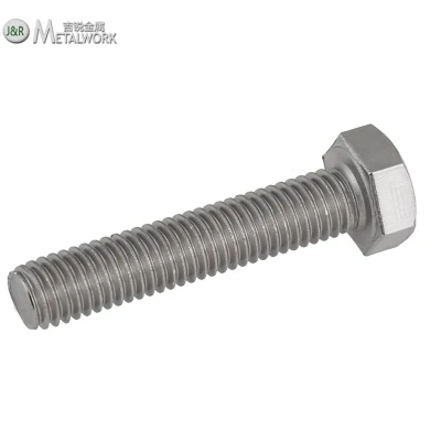 Tuerca hexagonal de acero inoxidable