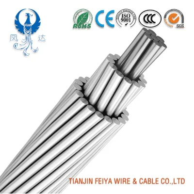  ACSR Conductor de aluminio reforzado de acero de cable de alimentación superior