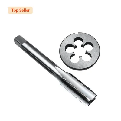 Carburo sólido HSS 4 vías M48 Tornillo Grifos métricos Grifo métrico de roscado de flauta espiral métrica y juego de troqueles