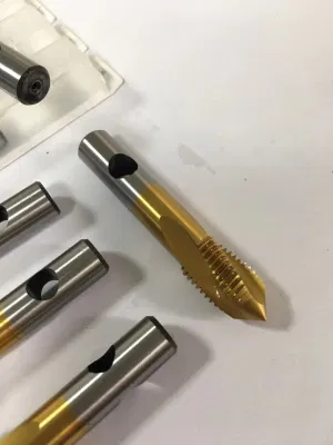  Espiral de Hsse flauta Roscar con punto y recubrimiento de estaño M11*1.25