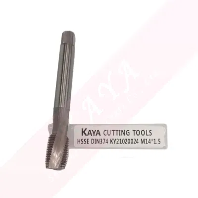 HSSE máquina de grifo de extrusión de titanio grifo bañado DIN374 M14*1,5