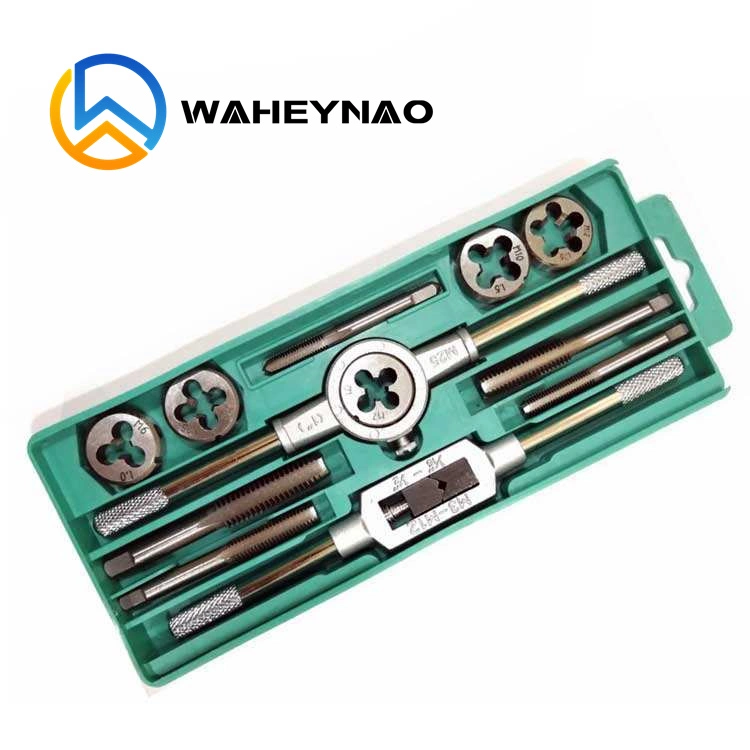 Waheynao High-Quality Threading Tap and Die Set - 12PCS/20 PCS/40PCS/60PCS/110PCS (Metric &amp; Imperial)