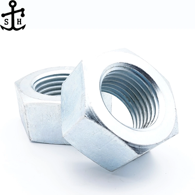 Big Hex Nuts Carbon Steel ISO 4166 Hexagon Nuts for Fine Mechanics Made in China