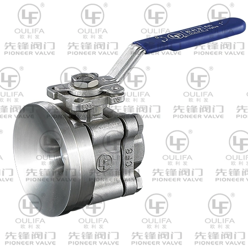 Threaded Tank Bottom Ball Valve ISO Mounting