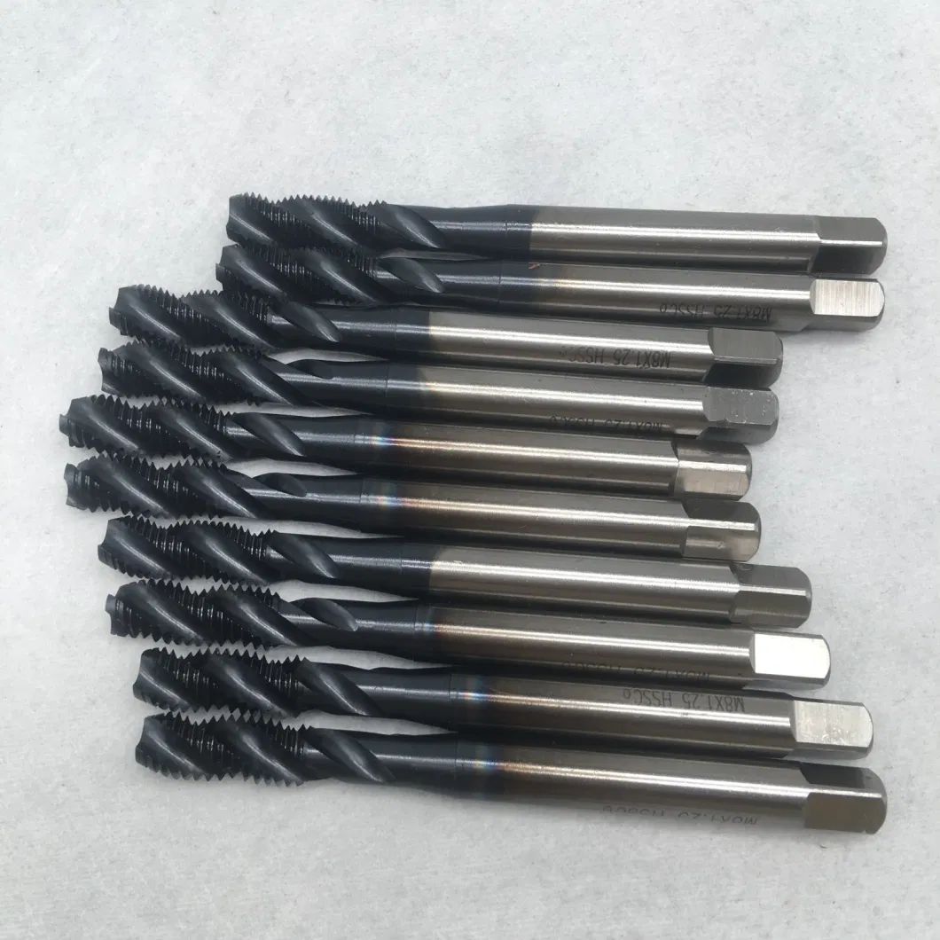 Gw-ISO HSS M35/Pm Spiral Fluted Machine Taps