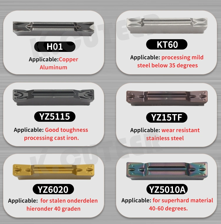 CNC Tungsten Carbide Insert Turning/Milling/Threading/Grooving/Drilling Cutting Tool Carbide Tool