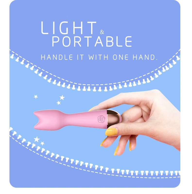 Powerful Mini Waterproof Handheld Cordless Wand Massager for Neck Shoulder Back Body Massage Gun for Women Vibrator