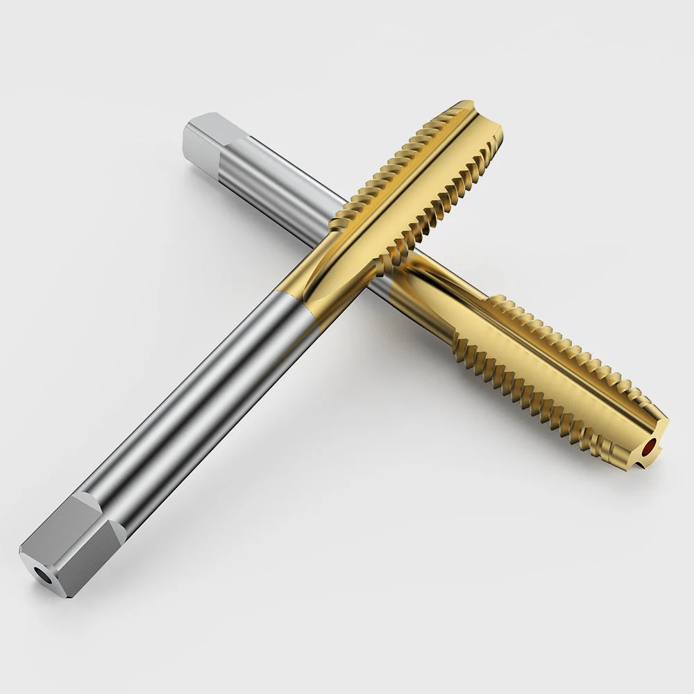 Manufacturer Threading Manual Thread Cutting Screwtap Coated Straight Flute Tap