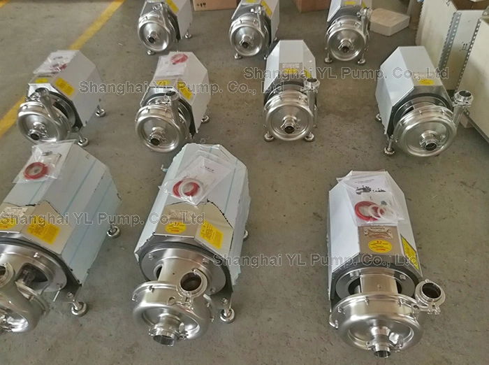 Food Grade Milk Transfer Pump for Mengniu