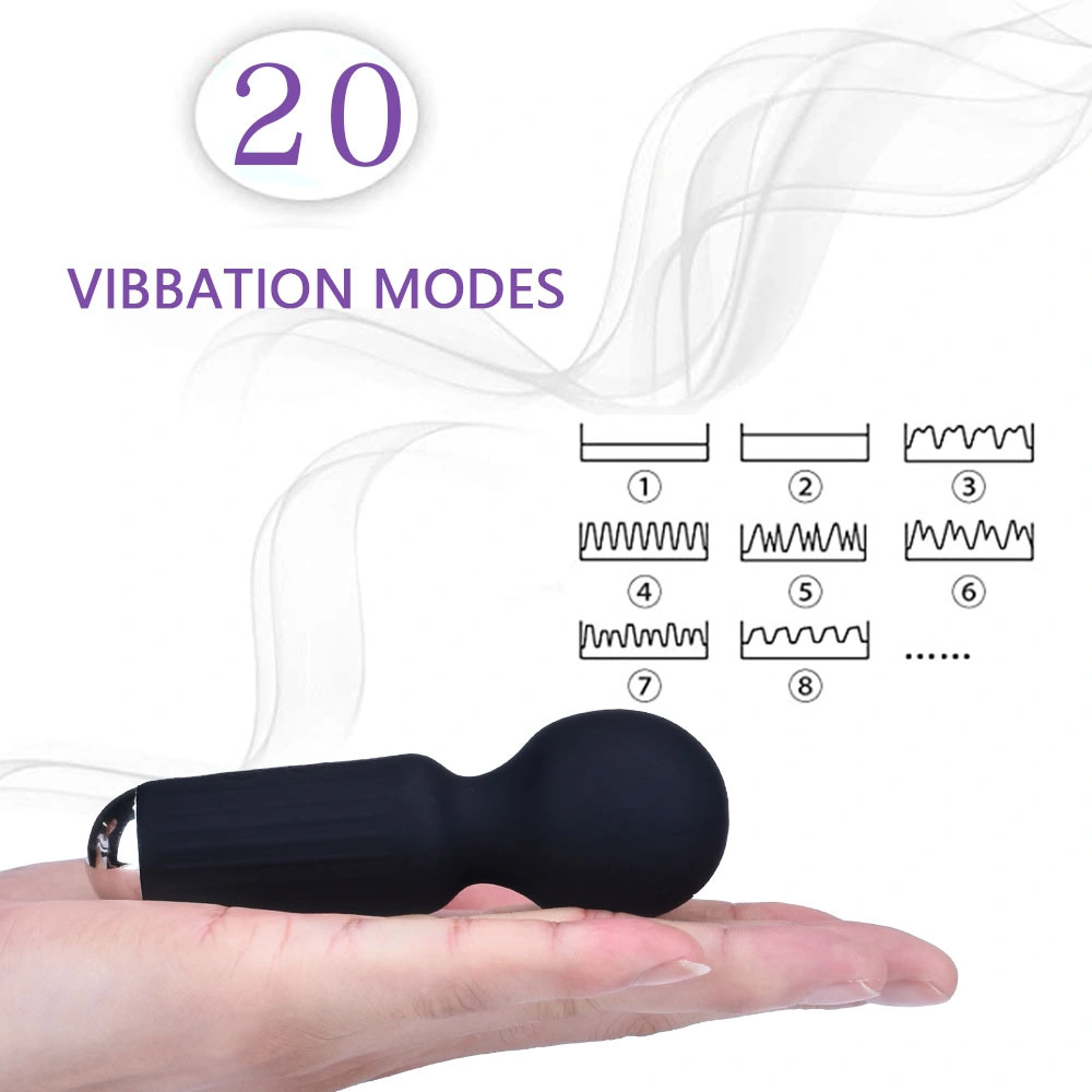 Popular 20-Frequency Telescopic Gun Machine AV Massage Vibrator Adult Sex Products Masturbate and Wear The Backyard