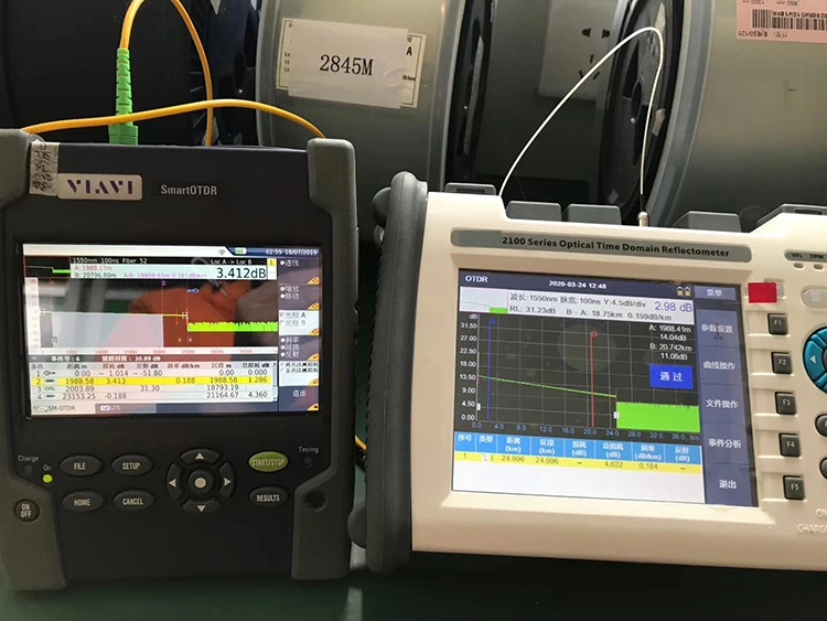 Mulit-Function OTDR Sm mm FTTH Online Testing for Splliter Testing