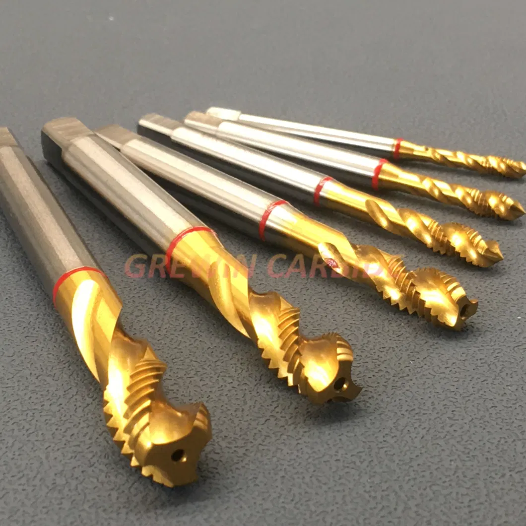 Grewin-China Manufacturers Hsse CNC Machine Taps with Cobalt 5% High Speed Steel DIN HSS M35 Spiral Tap